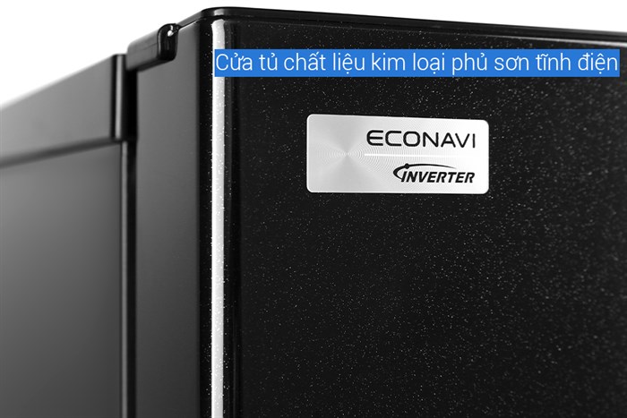 Tủ lạnh Panasonic Inverter 322 lít NR-BC360WKVN Màu Đen
