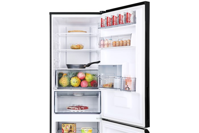 Tủ lạnh Panasonic Inverter 322 lít NR-BC360WKVN Màu Đen