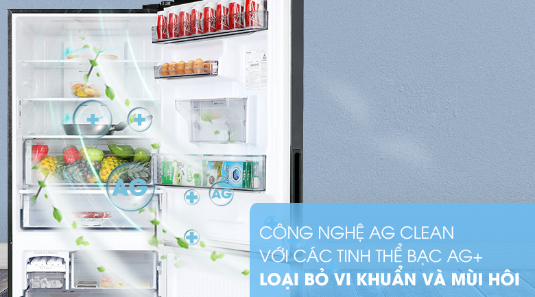 Tủ lạnh Panasonic Inverter 368 lít NR-BX410WKVN