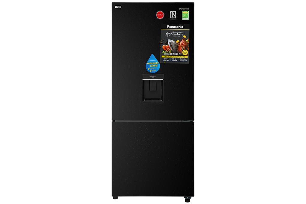 Tủ lạnh Panasonic Inverter 368 lít NR-BX410WKVN Màu Đen