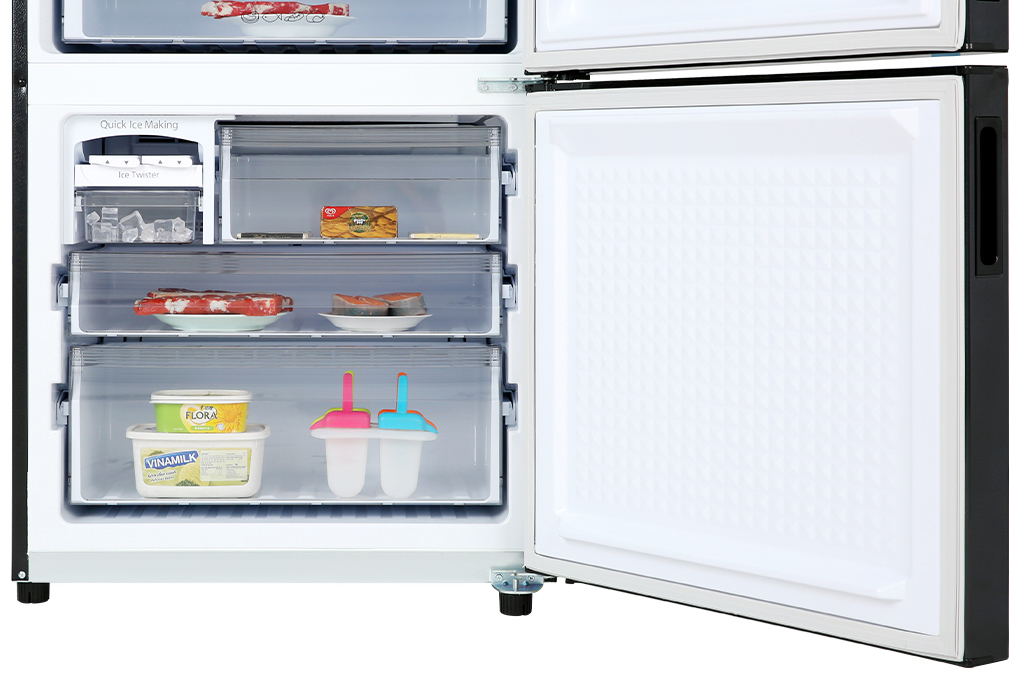 Tủ lạnh Panasonic Inverter 368 lít NR-BX410WKVN Màu Đen