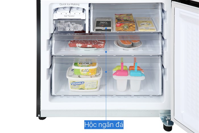 Tủ lạnh Panasonic Inverter 368 lít NR-BX410WKVN Màu Đen