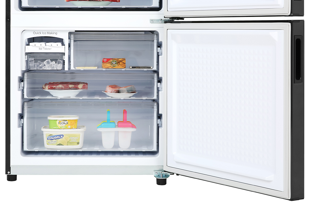 Tủ lạnh Panasonic Inverter 410 lít NR-BX460WKVN Màu Đen