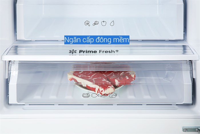 Tủ lạnh Panasonic Inverter 410 lít NR-BX460WKVN Màu Đen