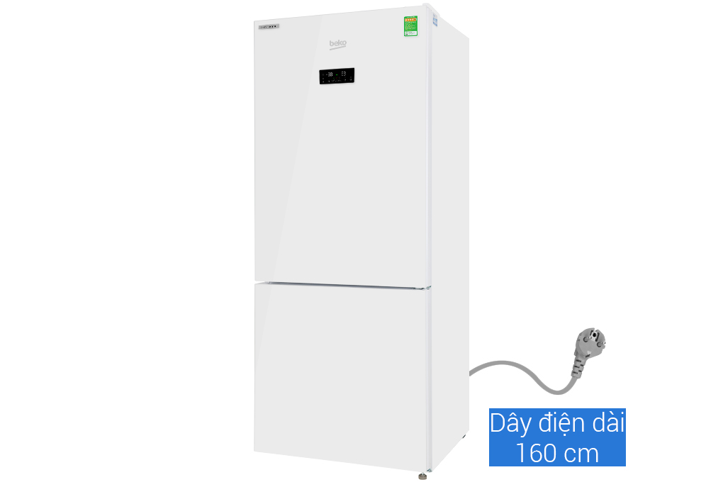 Tủ lạnh Beko Inverter 396 lít RCNT415E50VZGW Màu Trắng