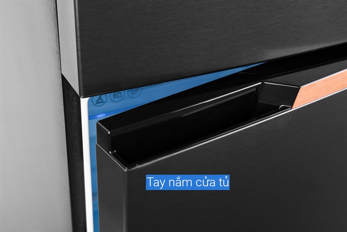 Tủ lạnh Beko Inverter 340 lít RDNT371E50VZK Màu Xám đậm