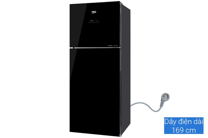 Tủ lạnh Beko Inverter 375 lít RDNT401E50VZGB Màu Đen