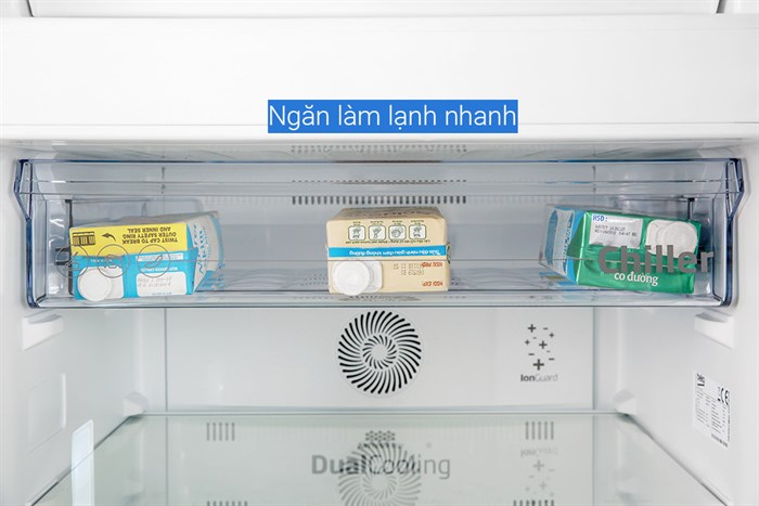 Tủ lạnh Beko Inverter 375 lít RDNT401E50VZGB Màu Đen