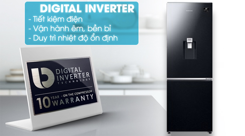 Digital Inverter - Tủ lạnh Samsung Inverter 307 lít RB30N4170BU/SV