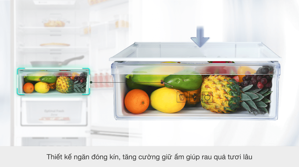 Tủ lạnh Samsung Inverter 307 lít RB30N4170BY/SV