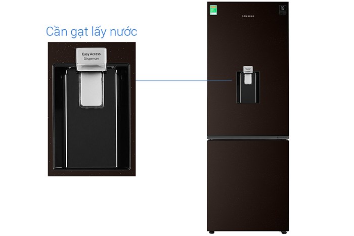 Tủ lạnh Samsung Inverter 307 lít RB30N4170BY/SV Màu Nâu