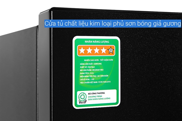 Tủ lạnh Samsung Inverter 310 lít RB30N4010BU/SV Màu Đen