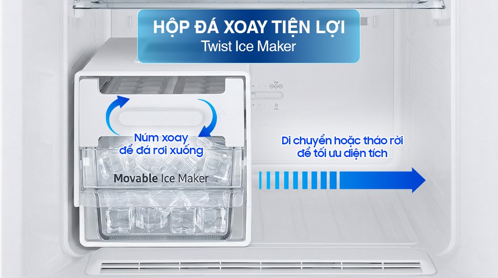 Tủ lạnh Samsung Inverter 208 lít RT20HAR8DBU/SV