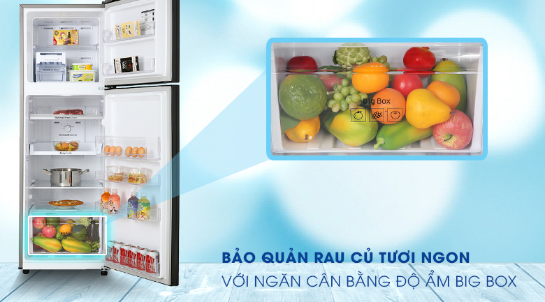 Ngăn rau củ Big Box