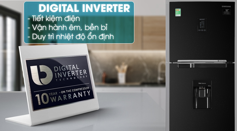 Tủ lạnh Samsung Inverter 319 lít RT32K5932BU/SV - 19
