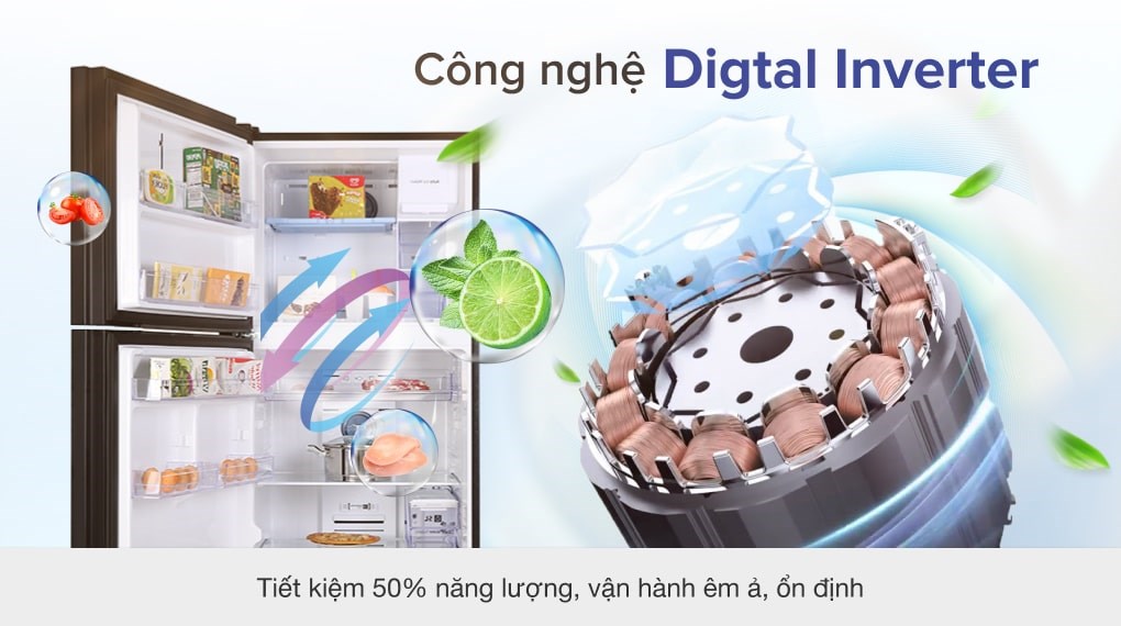 Tủ lạnh Samsung Inverter 360 lít RT35K50822C/SV - 14