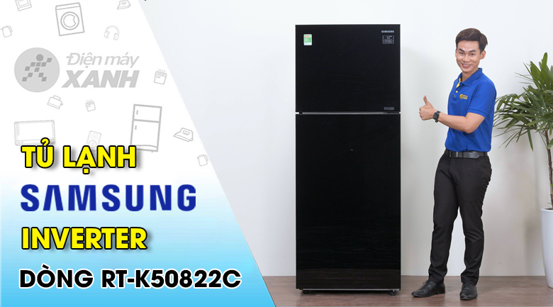 Tủ lạnh Samsung Inverter 360 lít RT35K50822C/SV