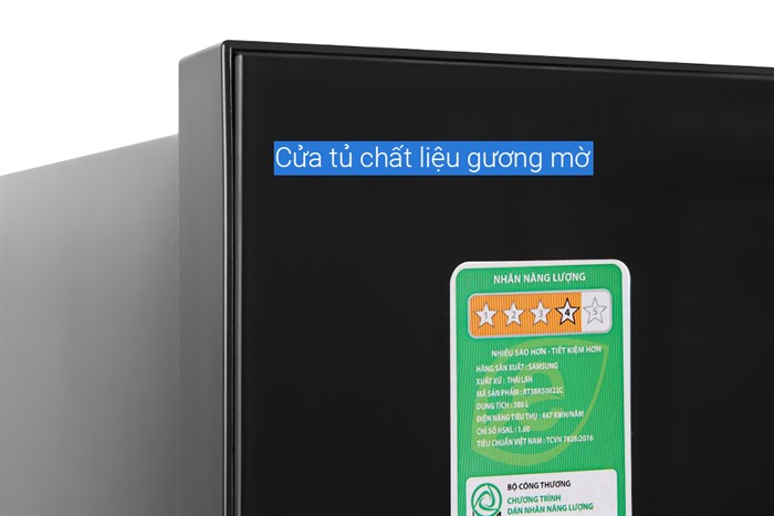 Tủ lạnh Samsung Inverter 380 lít RT38K50822C/SV Màu Đen
