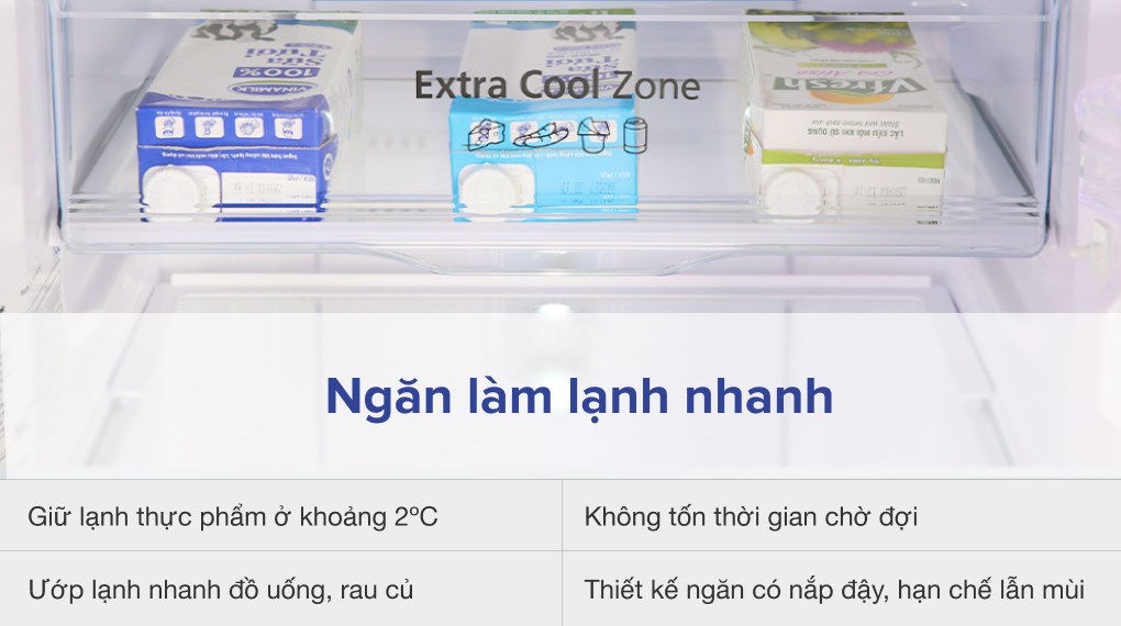 Tủ lạnh Panasonic Inverter 234 lít NR-BL263PKVN