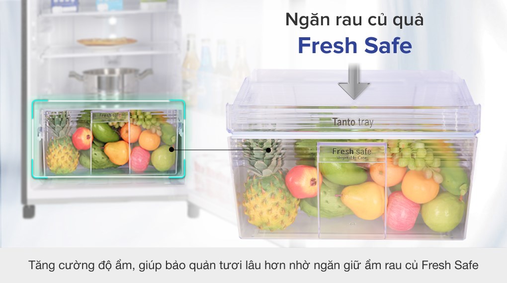 Tủ lạnh Panasonic Inverter 234 lít NR-BL263PKVN