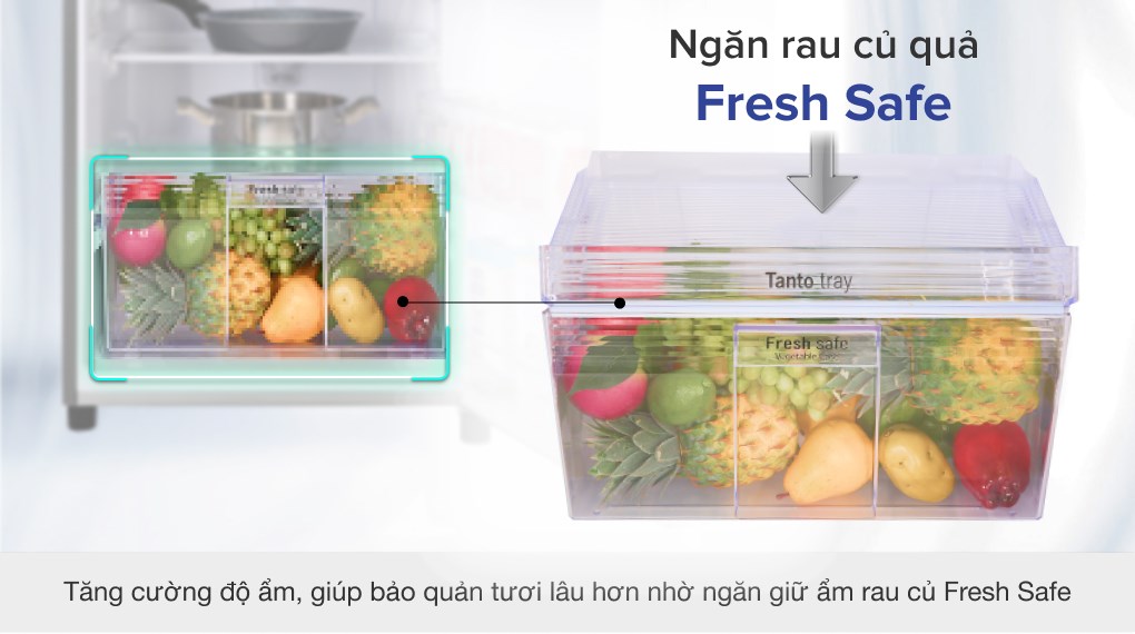 Tủ lạnh Panasonic Inverter 234 lít NR-BL26AVPVN