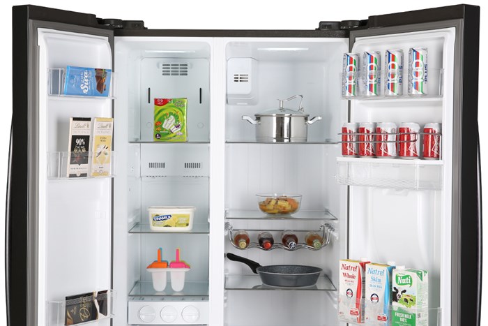 Tủ lạnh Toshiba Inverter 513 lít Side By Side GR-RS682WE-PMV(06)-MG Màu Xám