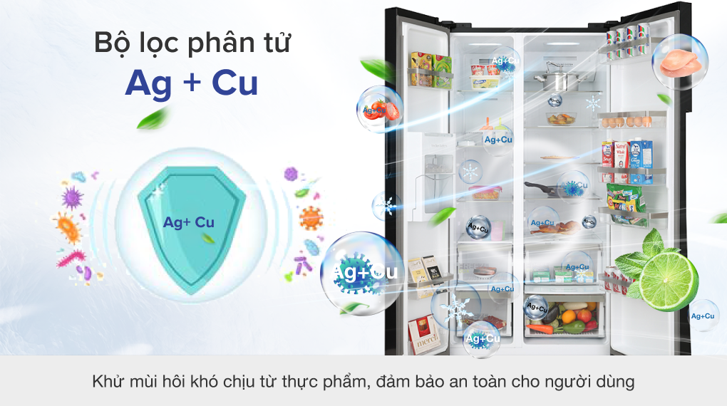 Tủ lạnh Midea Inverter 605 lít Side By Side MD-RS832WEPMV(28)