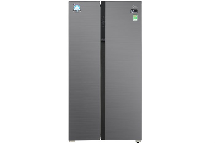 Tủ lạnh Midea Inverter 605 lít Side By Side MD-RS832WEPMV(28) Màu Đen