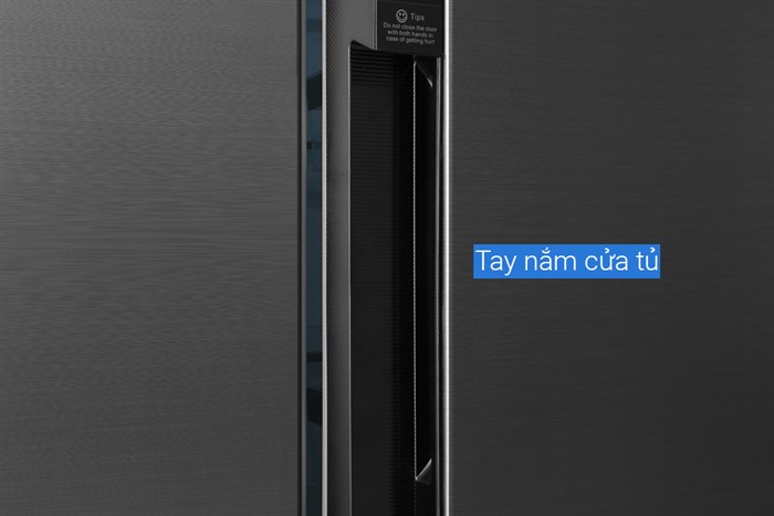 Tủ lạnh Midea Inverter 605 lít Side By Side MD-RS832WEPMV(28) Màu Đen
