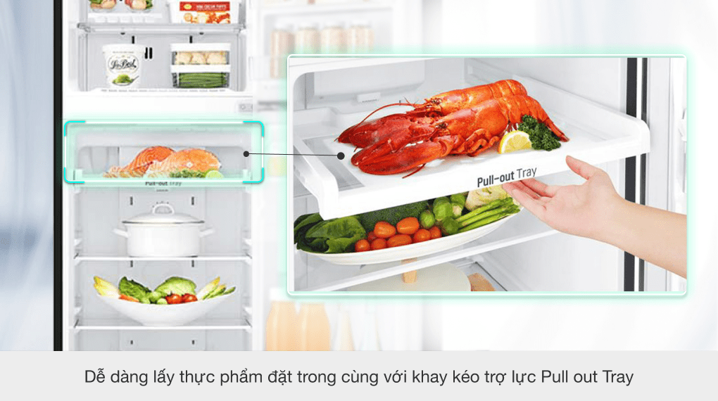 Tủ lạnh LG Inverter 187 lít GN-L205WB