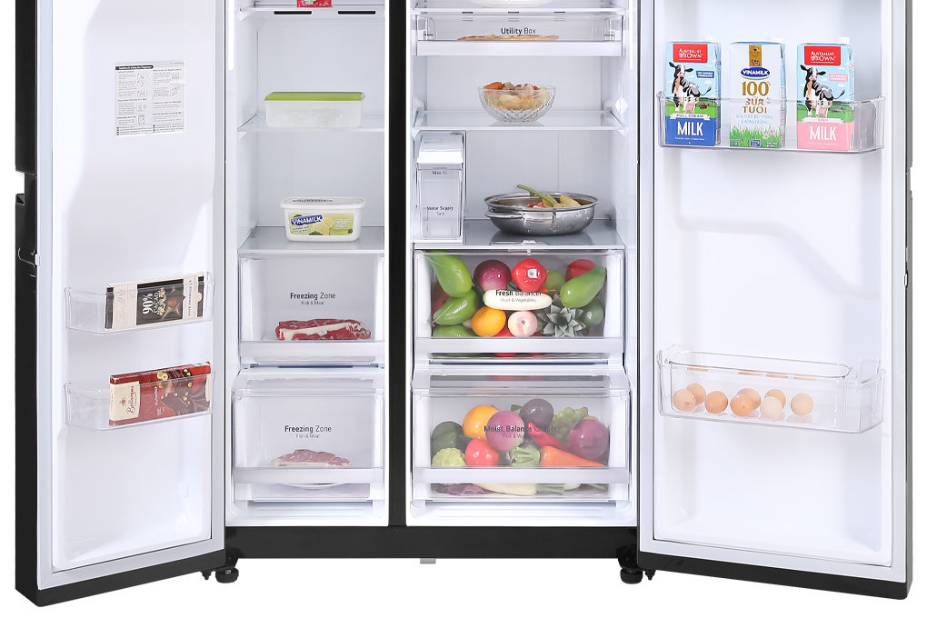 Tủ lạnh LG Inverter 601 lít GR-D247MC giá rẻ
