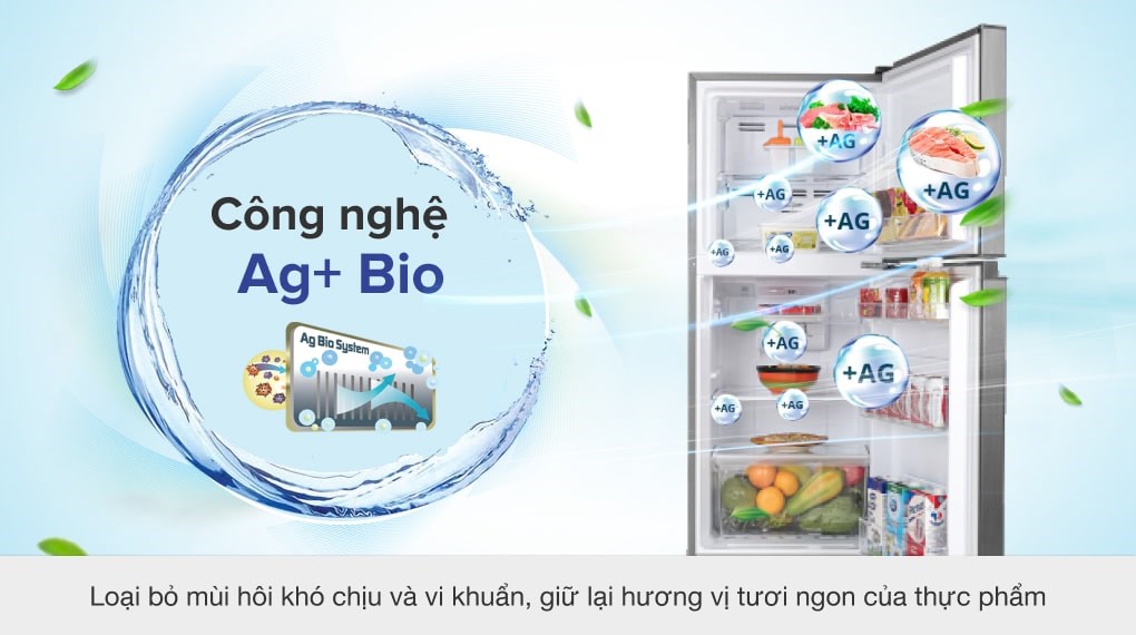 Tủ lạnh Toshiba Inverter 194 lít GR-A25VS(DS1)