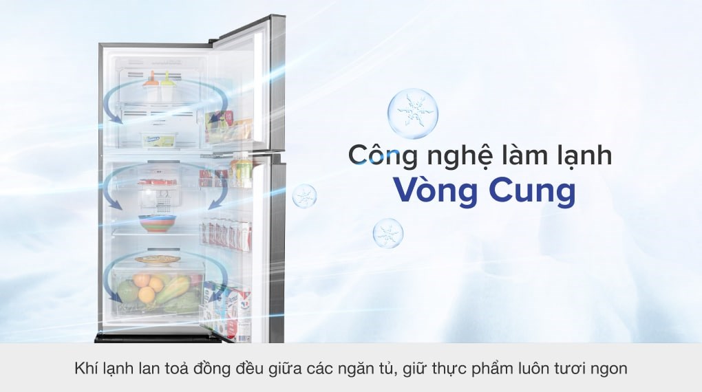 Tủ lạnh Toshiba Inverter 194 lít GR-A25VS(DS1)