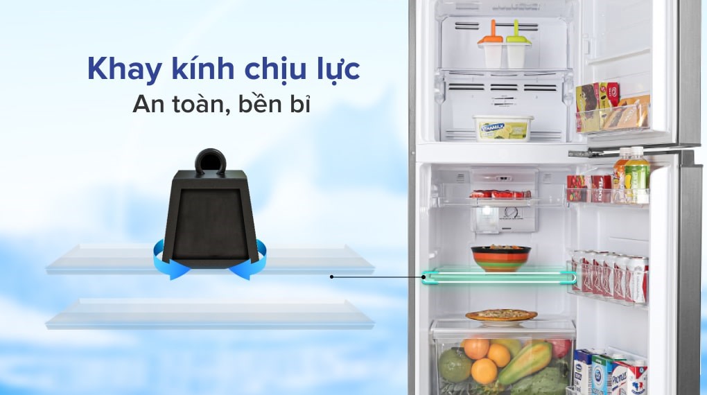 Tủ lạnh Toshiba Inverter 194 lít GR-A25VS(DS1)