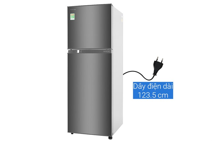 Tủ lạnh Toshiba Inverter 233 lít GR-A28VS(DS1) Màu Bạc