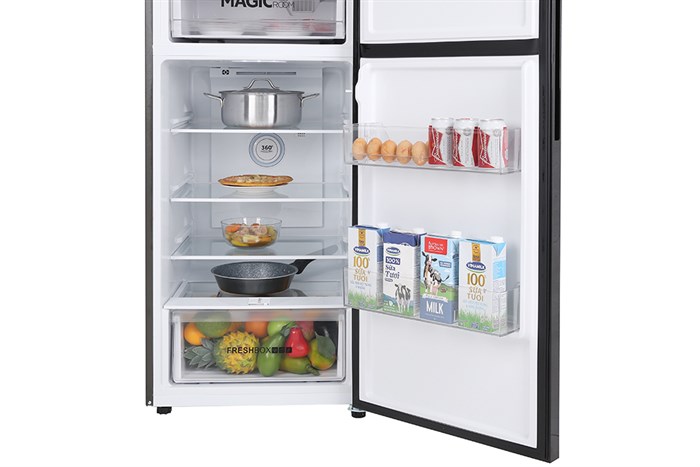 Tủ lạnh Aqua Inverter 312 lít AQR-T359MA(GB) Màu Đen