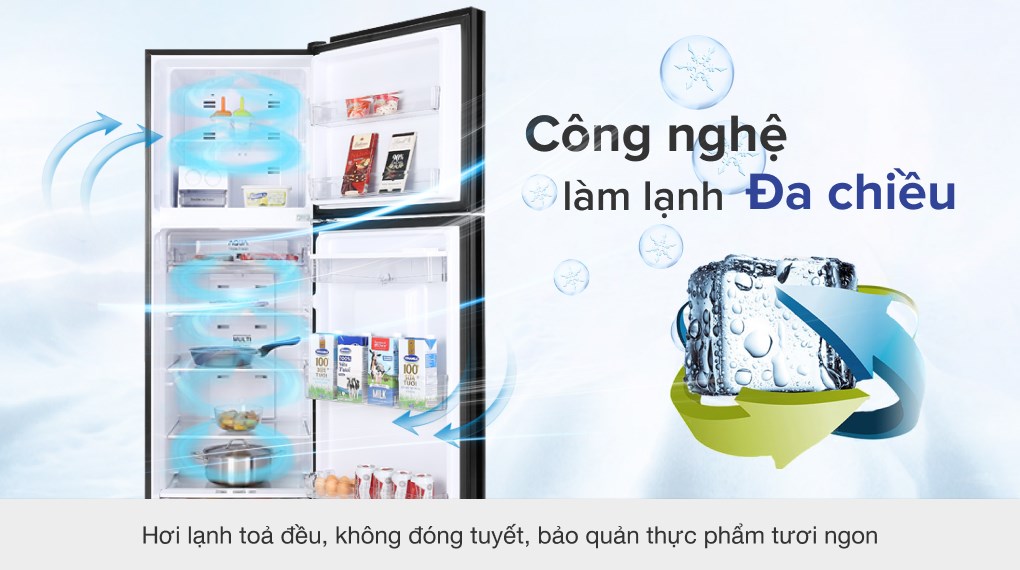 Tủ lạnh Aqua Inverter 347 lít AQR-T389FA(WGB)