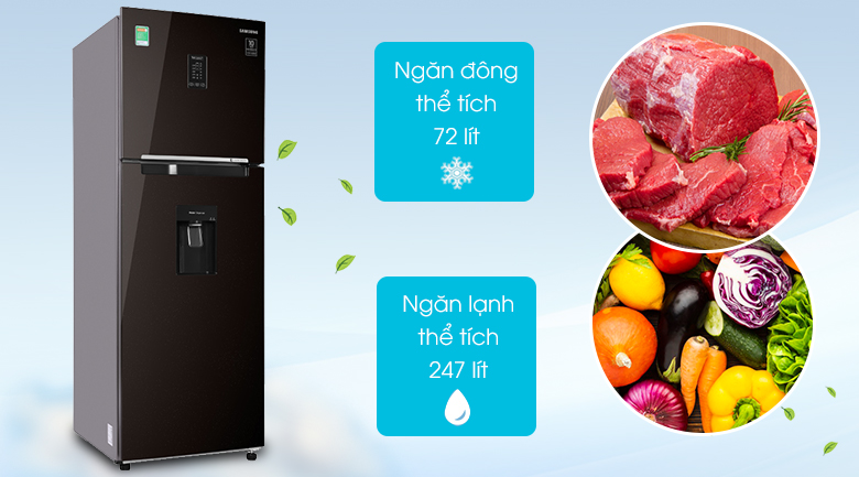 Tủ lạnh Samsung Inverter 319 lít RT32K5932BY/SV - 11