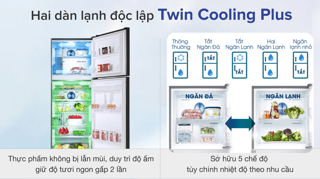 Tủ lạnh Samsung Inverter 319 lít RT32K5932BY/SV