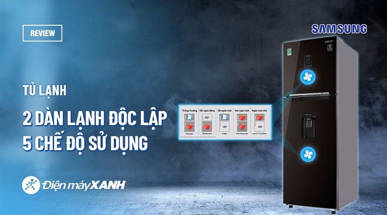 Tủ lạnh Samsung Inverter 319 lít RT32K5932BY/SV - 25