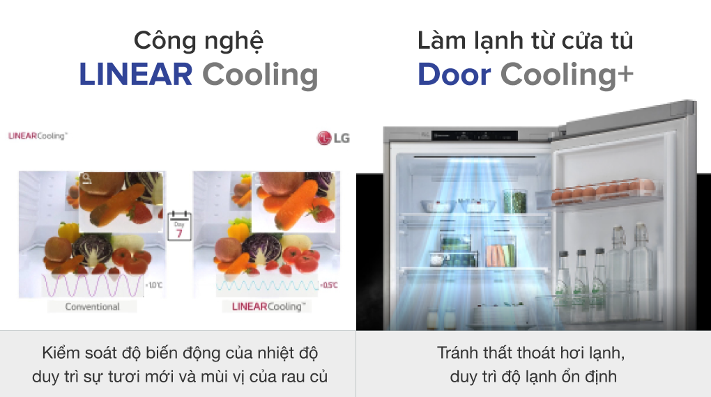 Tủ lạnh LG Inverter 305 lít GR-D305PS