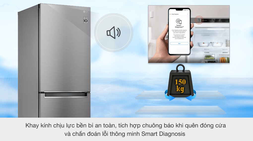 Tủ lạnh LG Inverter 305 lít GR-B305PS