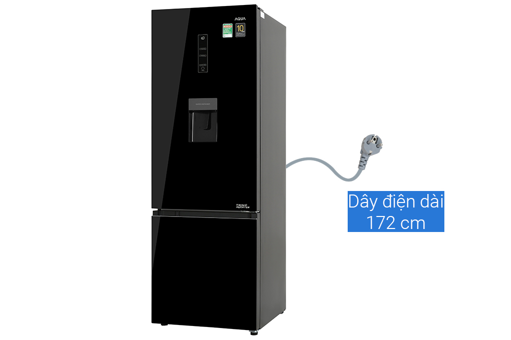 Mua tủ lạnh Aqua Inverter 324 lít AQR-B379MA(WGB)