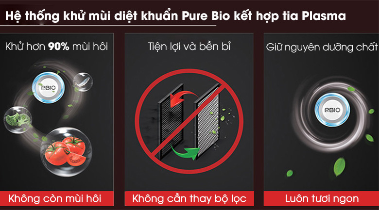 Hệ thống khử mùi diệt khuẩn Pure Bio và tia Plasma 