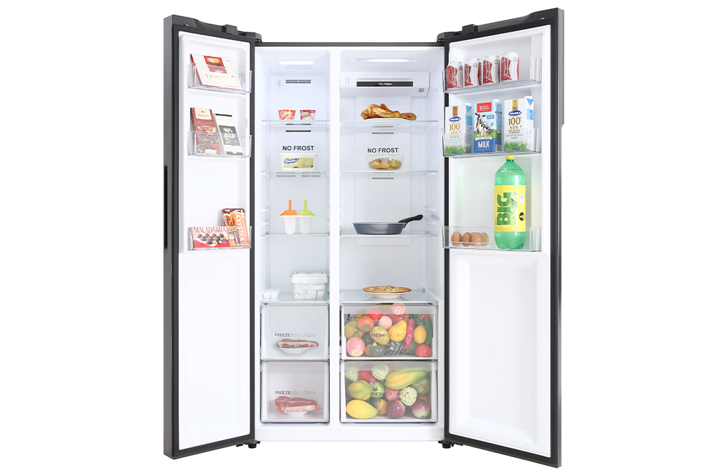 Siêu thị tủ lạnh Aqua Inverter 541 lít AQR-S541XA(BL)