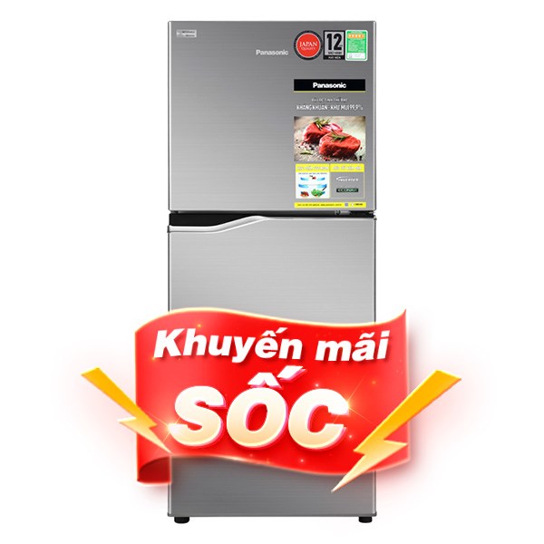 Tủ lạnh Panasonic Inverter 170 lít NR-BA190PPVN