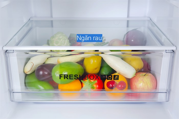 Tủ lạnh Aqua Inverter 292 lít AQR-B348MA(FB) Màu Đen