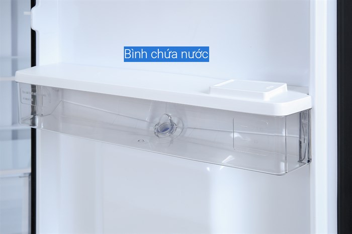 Tủ lạnh Aqua Inverter 320 lít AQR-B399MA(WHB) Màu Xám đậm