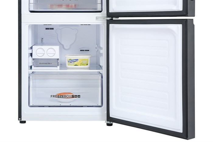 Tủ lạnh Aqua Inverter 320 lít AQR-B399MA(WHB) Màu Xám đậm