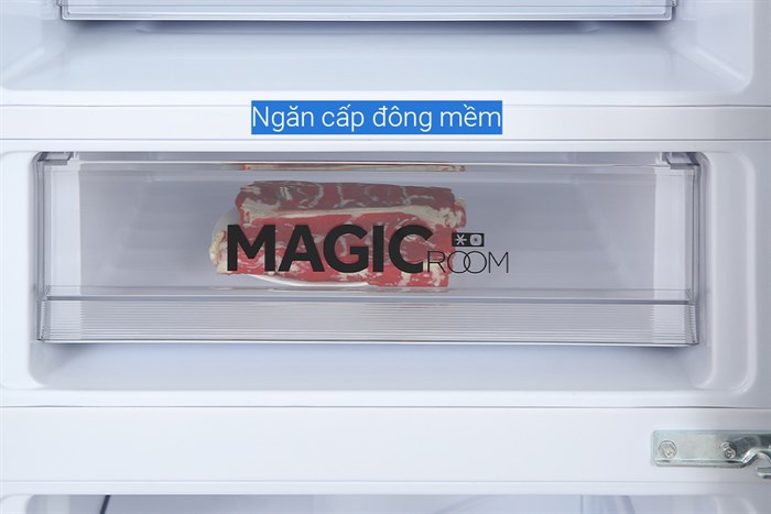 Tủ lạnh Aqua Inverter 320 lít AQR-B399MA(WHB) Màu Xám đậm